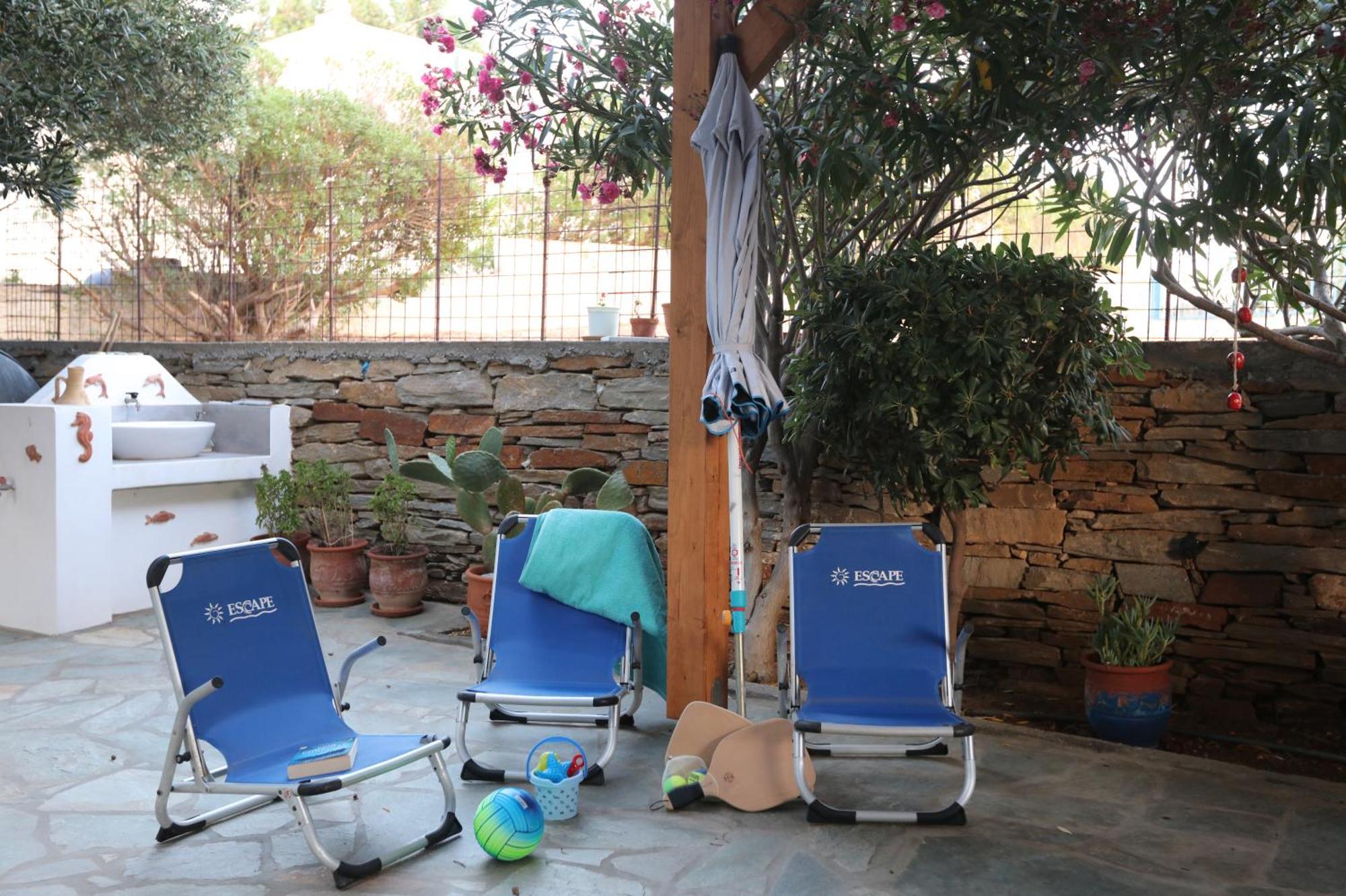 Ruby'S Summer House With Spacious Garden And Free Parking Gavrio Dış mekan fotoğraf