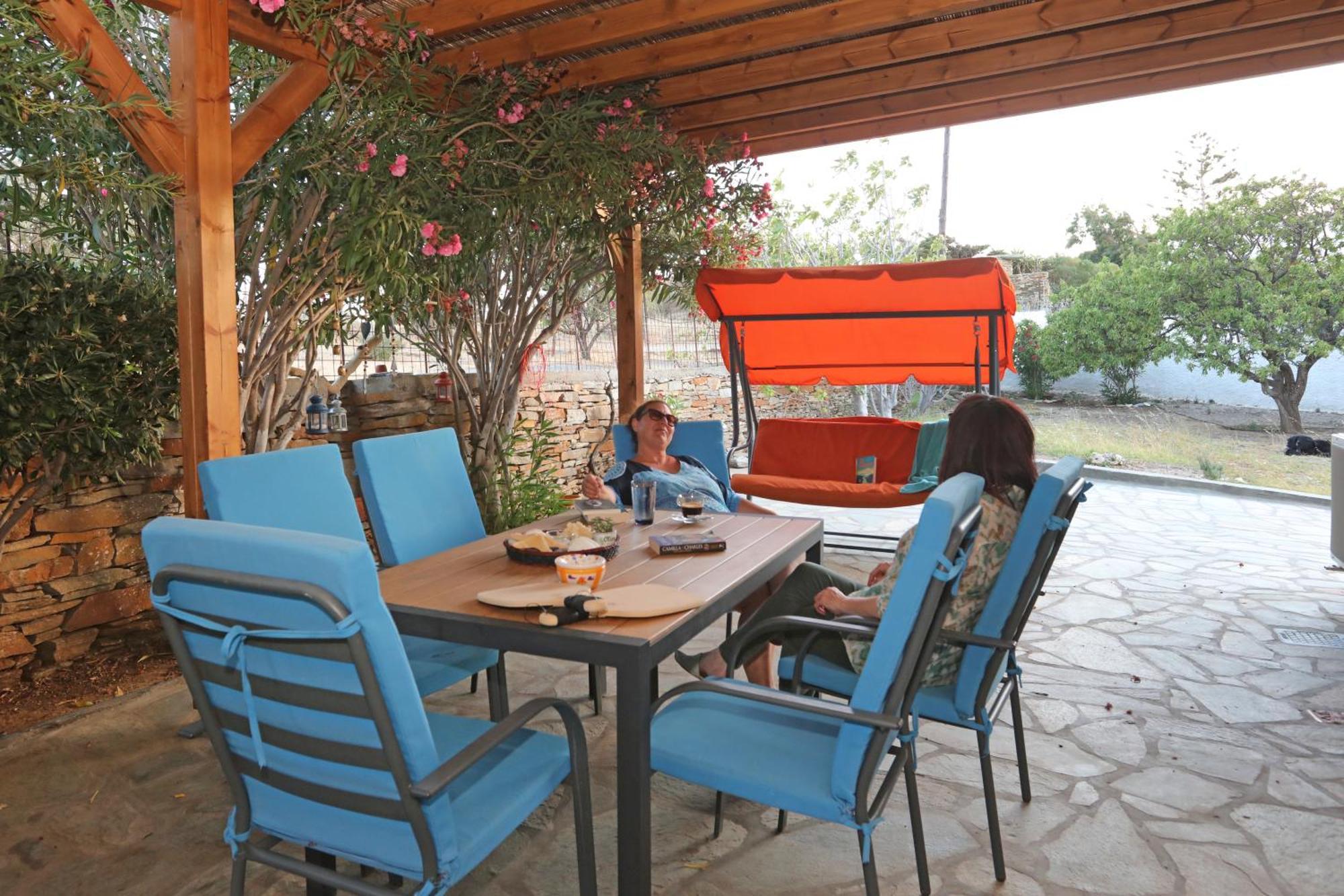 Ruby'S Summer House With Spacious Garden And Free Parking Gavrio Dış mekan fotoğraf